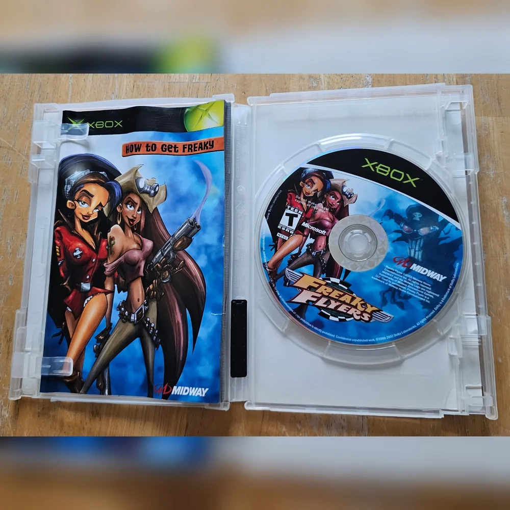 Freaky Flyers Xbox Video Game Rated T Teen Includes Manual